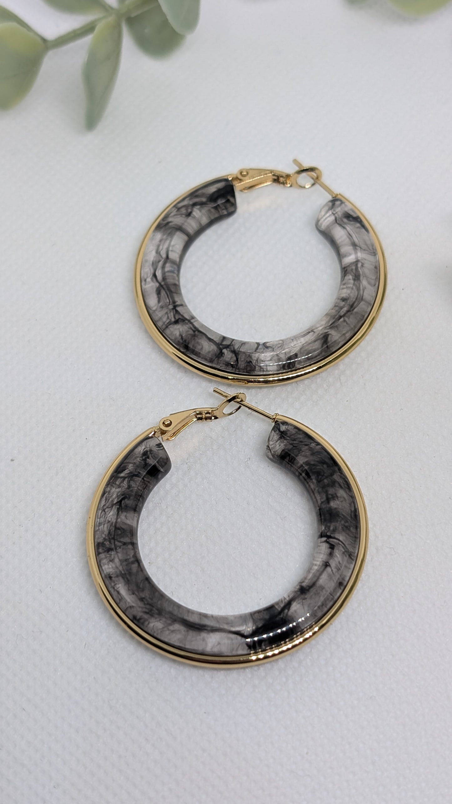 Boucles d'oreilles Marbre