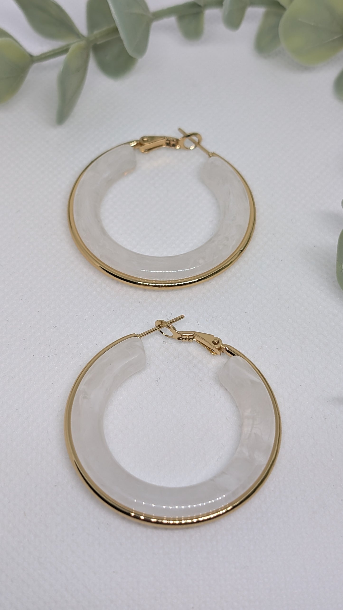 Boucles d'oreilles Marbre